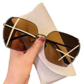 2026 New Influencer Fashionable Sunglasses Korean Square Oval Round Women Sunglasses Personality UV-Protection Glasses Sunglasses