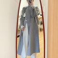 Fall-Winter Wool Long Jacket + Coat