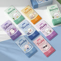 customized aviation wet wipes, hotel takeaway wipes, small package of business wipes, individually p