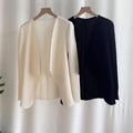 Spring Fashion Slimming Pleated Loose Cardigan + Jacket + Top