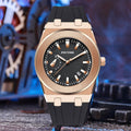 Item Time Mens Watch Outdoor Sports Waterproof Watch Men Silicone Band Simple Men Student Quartz Watch Men