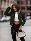 Women's Fall-Winter Fitted Jacket 2026 | Trendy Jacket - Khaki