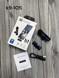 Clip-On Wireless Microphone - 1-to-2, Noise Cancelling Live