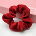 Custom Large Cord Hair Tie Overseas Round Knit Women Fall Snake Solid Retro Corduroy Large Cord Hair Tie