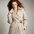 Women's Fall-Winter Korean Casual Waist-Tie Loose Mid-Length Long Jacket 2026 - Black
