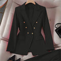 Women's Fall Korean Retro Fitted Jacket + Pants + Top Set 2026 - Emerald
