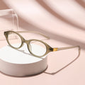 Retro Oval Round Book Nerd Presbyopia Glasses Overseas Western Premium Fashionable Older Adults One Single Vision Reading Glasses