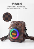 CH-M801 new multifunctional backpack Bluetooth speaker outdoor portable power bank mountain long battery life LED