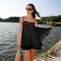 Off-Shoulder Chiffon Slip Dress - Sexy Elegant Summer Dress Women