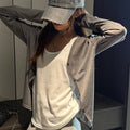 Women's Summer Casual Versatile Knit Sun-Protection Lightweight Cardigan + Jacket 202 - Black