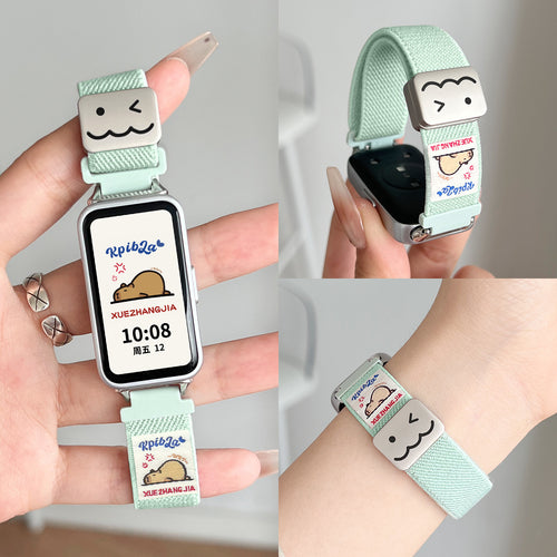 Fits Huawei Band 11 Band New 11pro Cute Capybara Graffiti Magnetic 10 / 9 / 8nfc Wrist Strap