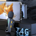 New J21 Wireless Lavalier Microphone with Magnetic Digital Display Live VLOG Shooting Lavalier Microphone