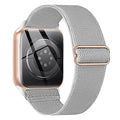For appleiwatch Band Double-Sided Slant Pattern Adjustable Stretch Single Row Apple Nylon Woven Huawei GT6