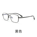 Beesfen New 6512 Ultra-Light Titanium Alloy Retro Cinnabar Sun Glasses Frame With Rx Blue-Light Glasses Wholesale