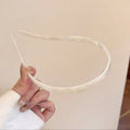 Retro Acetate Headband Women Premium Non-Slip Press Dispatch Face Wash Head Headband Simple Versatile Going Out Hair Accessory