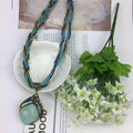 EU/US Import New Retro Creative Bohemian Ethnic Style Statement Round Cutout Clavicle Chain Retro Necklace