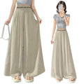 Summer Bohemian Casual Linen Cotton Drapey Lightweight Loose Wide Leg Pants + Pants + Skirt Pants