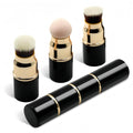 Mini 3-in-1 Makeup Brush & Sponge Set - Foundation, Powder & Blending