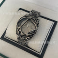 Y2K Year Vintage Unique-Shaped y2k Spider Web alabaster Western Premium Unisex Waterproof Quartz Watch