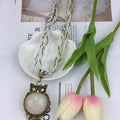 EU/US Import Handmade Accessory Retro Bohemian Ethnic Fashionable Short Multi-Color Cat Head Eagle Creative Necklace
