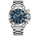 Swiss Brand Quartz Watch Waterproof Multifunction Glow Fashionable Mens Watch Live Export Bestseller Drop Ship