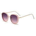 New Korean Version Fashionable Kids Sunglasses Unisex Kids Street Snap Retro Glasses Metal Frame Baby Sun-Proof Sunglasses