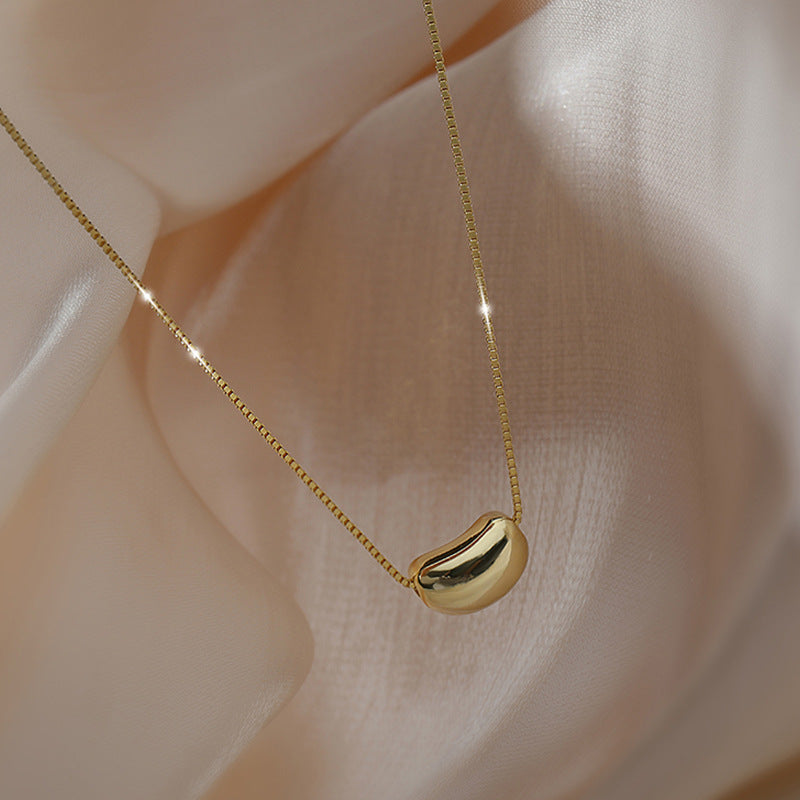 Stainless Steel Letter Pendant Necklace - view 8