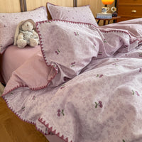 Bug Purple / Fits 150x200cm Duvet