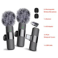 Wireless lavalier microphone K9 new private model outdoor live broadcast short video shooting radio microphone K1
