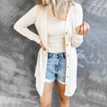 Fall-Winter Casual Long Sleeve Long Cardigan