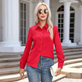 Women's Casual Fashion Long Sleeve Cardigan + Shirt 2026 | Layered Cardigan - White