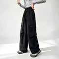 Girls' 3D Cargo Wide-Leg Pants - Curved Slender Fit