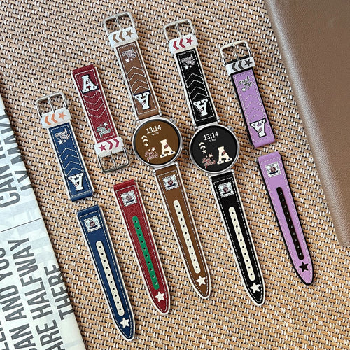 Fits Huawei gt6 Watch Band Original Design New gt7 Preppy Real Leather watch5 / 4 / 3Pro Wrist Strap