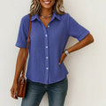 Summer Casual Cotton Shirt