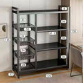 metal floor-standing multi-layer storage rack removable pots and iron kitchen storage racks for pots