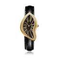 Y2K Year Unique-Shaped Twisted Crash Creative Personality Watch Unisex Fashionable Trendy Premium Niche Watch