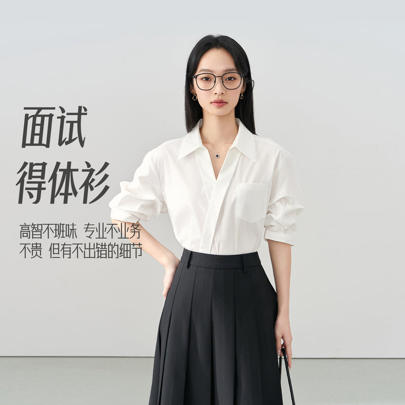 Office Professional Short Sleeve Shirt Set