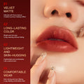 KORMESIC跨境柔雾哑光口红lipstick丝绒显白滋润彩妆外贸厂家批发