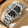 Swiss Brand New Mens Watch Luxury Waterproof Glow Quartz Watch Live Export Bestseller Drop Ship