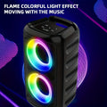 HY-3317 hot product colorful Bluetooth speaker outdoor microphone square dance audio stage performance factory
