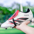 high top breathable outdoor men's football shoes professional adult shoes ag long nails women's brok