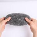 manufacturer large individually packaged 410 cleaning ball steel ball dishwashing artifact pot brush