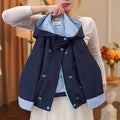 Girls' Hooded Hardshell Zip Jacket