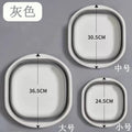 foldable household washbasin, bathroom, portable dormitory laundry washbasin, multi-functional trave