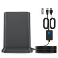 2026 high gain indoor digital TV vertical suction cup antenna hdtv-t ground wave digital TV antenna