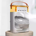 Multi-Function Mini Spray Fan - 5-Hole Cooling, Dorm Office Home