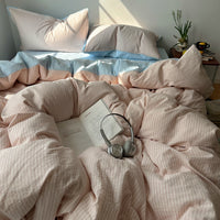 Blank Space Letter Pink / 1.2m Bed - 3-Piece Flat Sheet - Fits 150x200cm Duvet