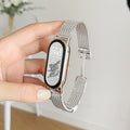 Fits Xiaomi Band 10 Band Metal Wheat Ears New Magnetic 9 Fine Style 8nfc Wheat Ears Premium Wrist Strap Women