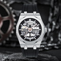 Item Time Overseas Mens Watch Mechanical Cutout Quartz Men Watch Sports Waterproof Watch Men Niche Watch