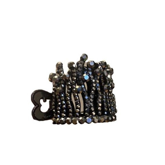 Heart Rhinestone Hair Claw Clip - view 5